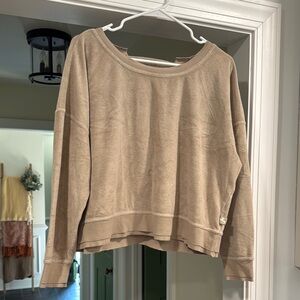 SOLD! Joy Lab, oversized cropped terry cloth sweatshirt, size M